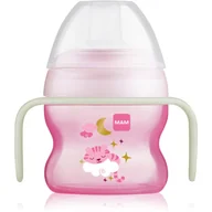Kubki dla dzieci - MAM Starter Cup Night kubek treningowy z uchwytami Tiger 150 ml - miniaturka - grafika 1