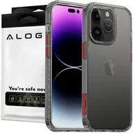 Etui i futerały do telefonów - Etui na telefon Alogy Protective Case obudowa ochronna do Apple iPhone 14 Pro Czarno-przezroczyste - miniaturka - grafika 1