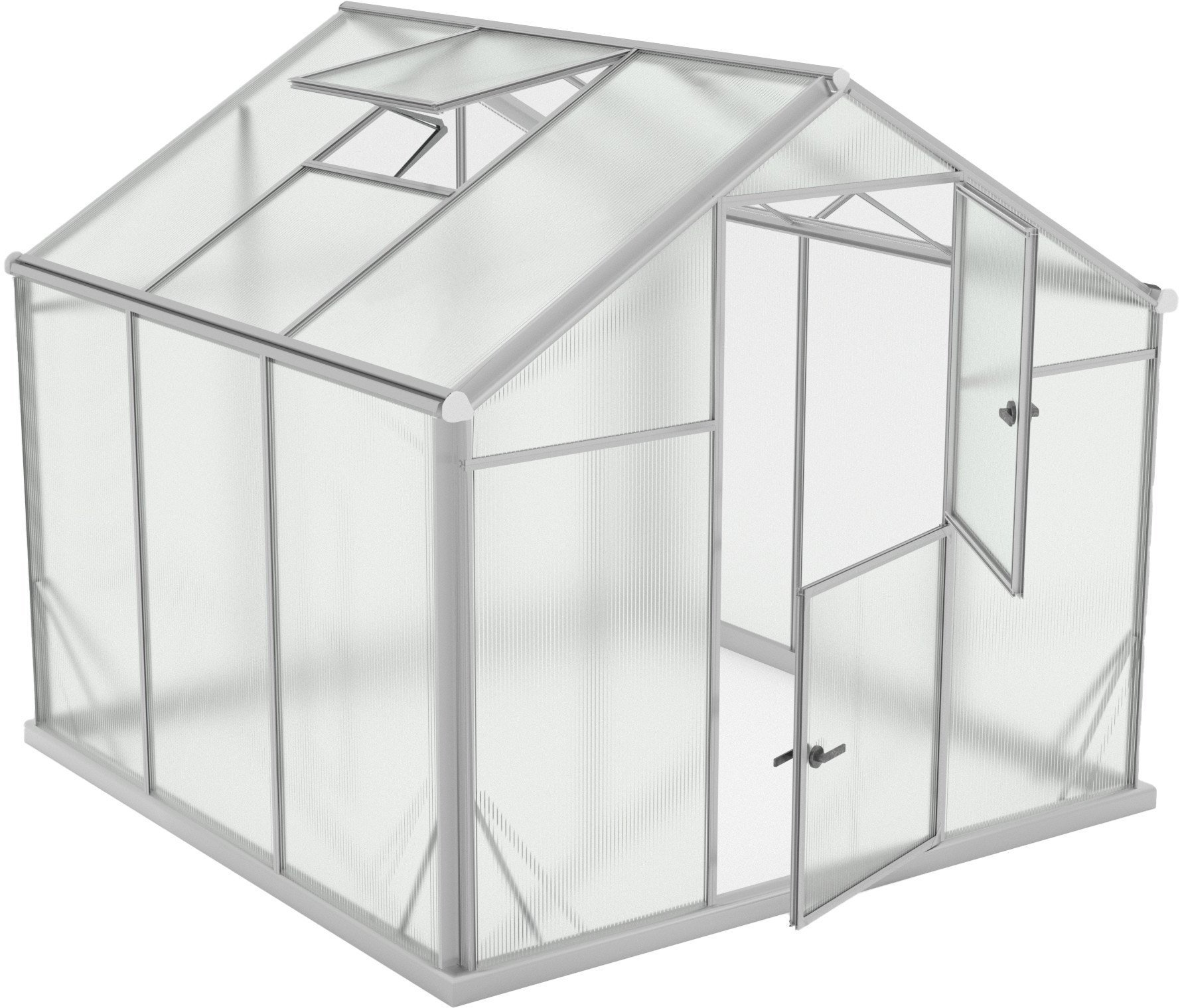 Szklarnia HQ Poliwęglan ALU 220x220cm Produkcja UE L-5