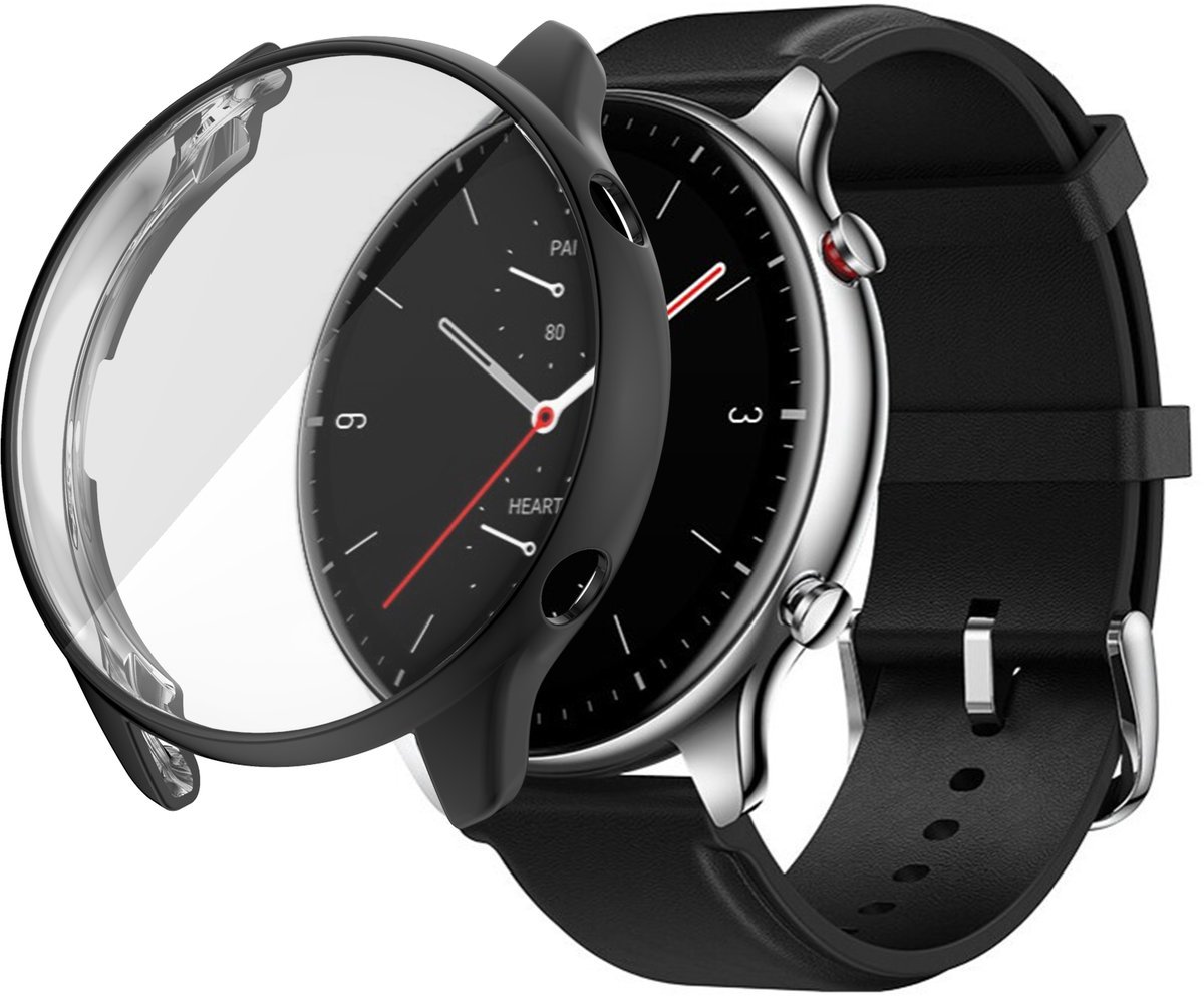 ETUI CASE BUMPER FUTERAŁ SZKŁO HARTOWANE EKRAN 2W1 DO XIAOMI AMAZFIT GTR 2