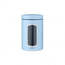 Brabantia Pojemnik z okienkiem Dreamy Blue 216961 1.4 l - Pojemniki kuchenne - miniaturka - grafika 1