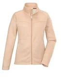 Kurtki damskie - killtec Damska kurtka polarowa/kurtka polarowa ze stójką KOS 90 WMN FLC JCKT, honey orange 38, 42798-000 - miniaturka - grafika 1