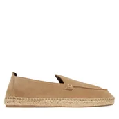 Espadryle męskie - Espadryle Emporio Armani EM005854 AF23967 U6092 Beżowy - miniaturka - grafika 1