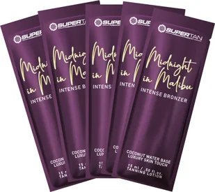 Supertan Midnight in Malibu Mocny Bronzer Do Opalania x5szt 15ml - Balsamy i kremy do opalania - miniaturka - grafika 1