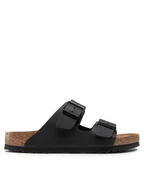 Klapki i japonki męskie - Birkenstock Klapki Arizona Birko-Flor 551251 Czarny - miniaturka - grafika 1
