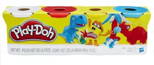 Play-Doh, Tuby klasyczne 4-pak - Masy plastyczne - miniaturka - grafika 1
