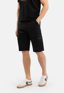 Szorty, bojówki, Comfort Fit, P-THOR - Volcano - Spodenki męskie - miniaturka - grafika 1