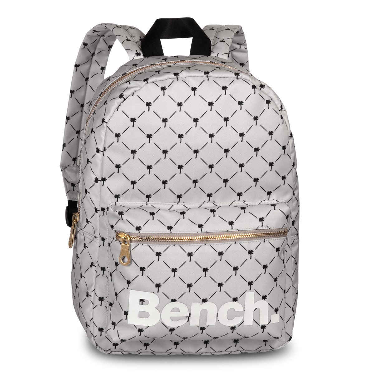 Bench mały plecak damski plecak damski 64158, kolor: jasnoszary/czarny