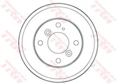 Bębny hamulcowe - Bęben hamulcowy TRW DB4553 - miniaturka - grafika 1