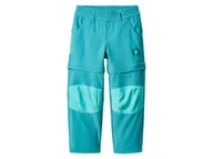 Spodnie i spodenki dla dziewczynek - lupilu® Spodnie funkcyjne dziecięce z odpinanymi nogawkami (Turkusowy, 104) - miniaturka - grafika 1