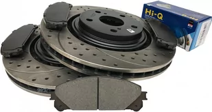 Przednie klocki + WIERCONE NACINANE tarcze hamulcowe BLACK Lexus RX350 RX450h - Świece zapłonowe Przednie klocki + WIERCONE NACINANE tarcze hamulcowe BLACK Lexus RX350 RX450h - Świece zapłonowe - miniaturka - grafika 1