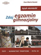 Pozostałe języki obce - WAGROS Rostek Maria Anna Język niemiecki Zdaj egzamin gimnazjalny +CD - miniaturka - grafika 1