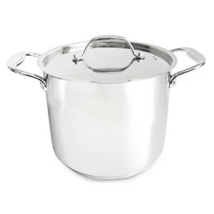 Kitchisimo Garnek ze stali nierdzewnej z pokrywką Chef, 8,6 l, 24 cm - Garnki - miniaturka - grafika 1