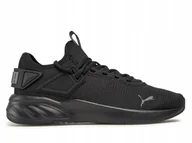 Sneakersy męskie - Buty męskie Puma Amare sneakersy 376209-01 czarne - miniaturka - grafika 1