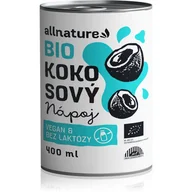 Napoje roślinne - Allnature Napój kokosowy BIO napój kokosowy w jakości BIO 400 ml - miniaturka - grafika 1