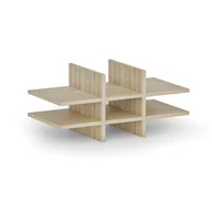 Inne meble biurowe - Nika PRIMO WOOD, 762 x 384 x 320 mm, dąb naturalny - miniaturka - grafika 1