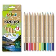 Przybory szkolne - Penmate Kredki Kolori ołówkowe natural 12 kolorów - miniaturka - grafika 1