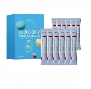 APPTI, Rozświetlająca maseczka w saszetce – blueberry (1 szt.) - Zestawy kosmetyków damskich - miniaturka - grafika 1
