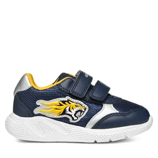 Sneakersy Geox B Sprintye B554UB 01454 C4229 M Granatowy - Buty dla dziewczynek - miniaturka - grafika 1