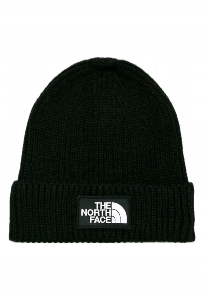 Czapka zimowa z grubej dzianiny TNF rozmiar uniwersalny kolor CZARNY