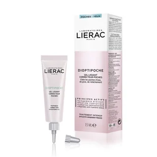 Lierac ALES GROUPE DIOPTIPOCHE Żel korygujący obrzęki pod oczami 15 ml 7072799 - Kosmetyki pod oczy - miniaturka - grafika 2