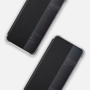 Huawei Smart View Flip Cover pokrowiec etui z klapką typu Smart Huawei P20 czarny (51992399) - Etui i futerały do telefonów - miniaturka - grafika 6