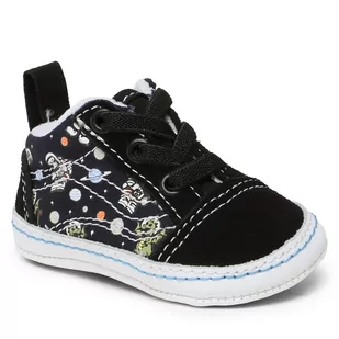 Tenisówki Vans Old Skool Crib VN0A4P3TY611 COSMIC ZOO BLACK/BLUE - Buty dla chłopców - miniaturka - grafika 1