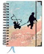 Notesy i bloczki - Bujo Bullet journal 180 stron notatnik A5+ kropki pamiętnik - miniaturka - grafika 1