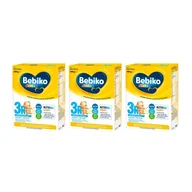 Mleko modyfikowane - Zestaw Bebiko Junior 3R Nutriflor Expert, mleko modyfikowane z kleikiem ryżowym, powyżej 1 roku, 3 x 600 g - miniaturka - grafika 1