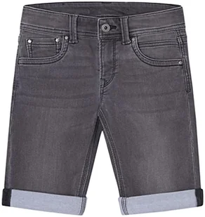 Pepe Jeans Szorty chłopięce Tracker Short, Czarny (Denim-xr3), 6 lat - Spodenki damskie - miniaturka - grafika 1
