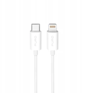 Kabel Puro TPE 20W USB-C - Lightning 2m - biały - Kable USB - miniaturka - grafika 1