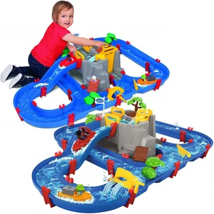 Thimble Toys AquaPlay Zestaw wodny Jezioro górskie 1542, 126x88x35 cm, 3599088 - Tory, garaże, parkingi - miniaturka - grafika 9