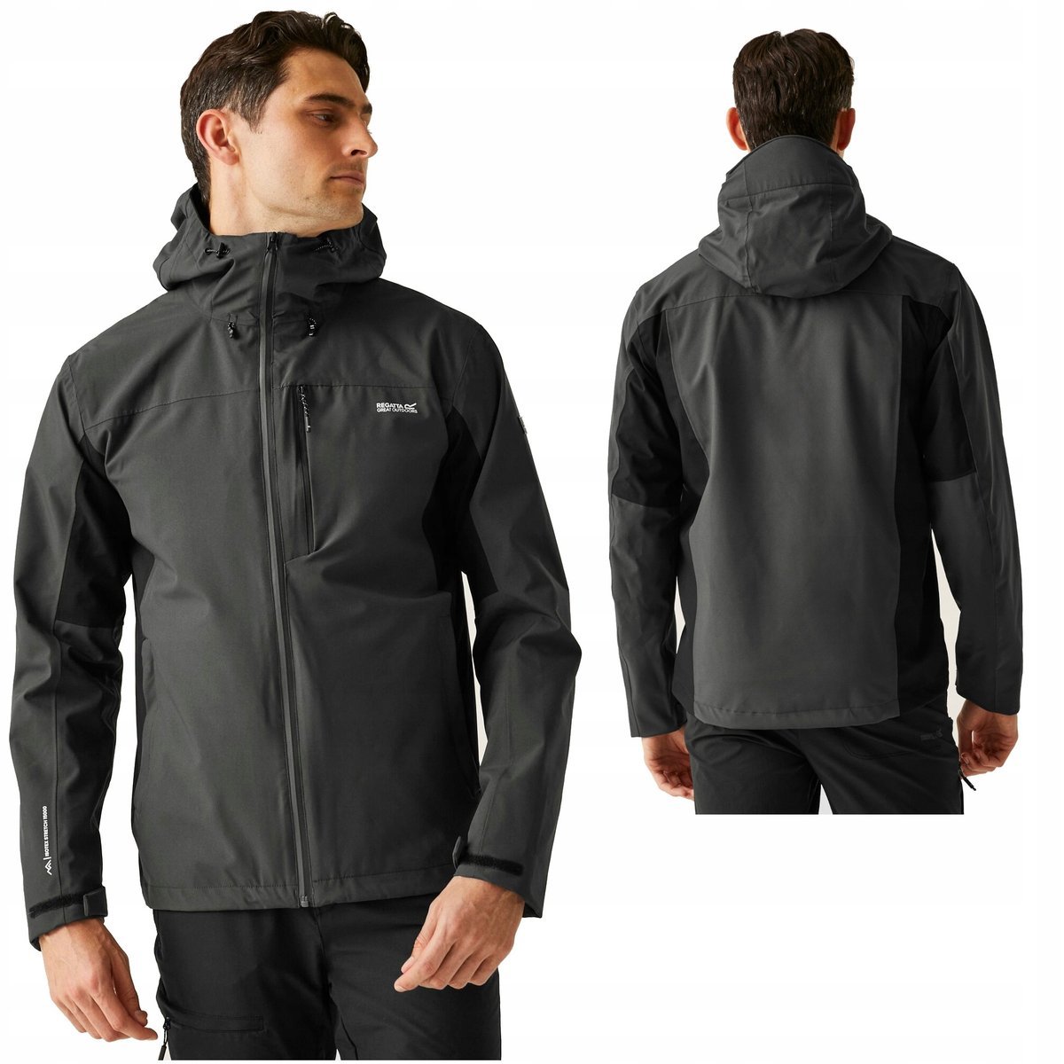 Męska kurtka przeciwdeszczowa Regatta RMW415 61G 3XL