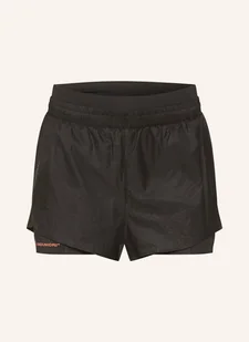 Adidas Szorty Do Biegania 2 W 1 adi365 Hk schwarz - Spodenki damskie - miniaturka - grafika 1