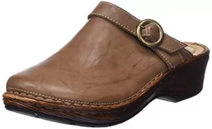 Andrea Conti Klapki damskie, ciemnobrązowe, 36 EU, D Braun, 36 EU - Klapki i japonki damskie - miniaturka - grafika 1