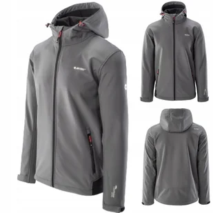 Softshell Kurtka Meska Hi-tec Noxon Kurtka Przeciwdeszczowa Przejsciowa L - Kurtki męskie - miniaturka - grafika 1