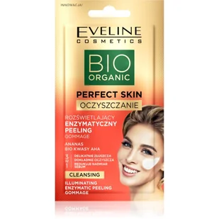Eveline COSMETICS Perfect Skin Rozświetlający enzymatyczny peeling gommage, 8 ml - Maseczki do twarzy - miniaturka - grafika 1