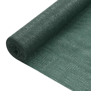 vidaXL Siatka cieniująca, zielona, 1x50 m, HDPE, 75 g/m vidaXL - Akcesoria do ogrodzeń - miniaturka - grafika 2