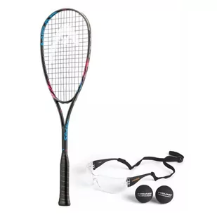 Zestaw do squasha Head Spark Elite Pack - rakieta, okulary, piłki - Squash - miniaturka - grafika 1