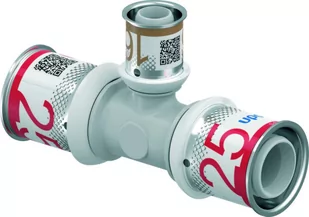 Uponor S-Press PLUS trójnik redukcyjny PPSU 25-16-25 - Łączniki, trójniki, kształtki - miniaturka - grafika 1