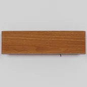 Lampy ścienne - Globo Lighting LAMPA ścienna SIEGFRIED 41751W-12 prostokątna OPRAWA kinkiet LED 12W 3000K metalowy drewno 41751W-12 - miniaturka - grafika 1