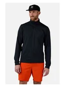 Bluzy męskie - Bluza funkcjonalna ROSSIGNOL Mid Layer Thin czarna S - miniaturka - grafika 1