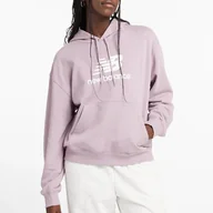 Bluzy damskie - Bluza New Balance WT41504ICW - różowa - miniaturka - grafika 1