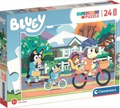 Puzzle - PUZZLE 24 EL MAXI BLUEY CLEMENTONI - miniaturka - grafika 1