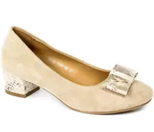 Czółenka - Czółenka Vinceza 22-10691BE Beżowy - VINCEZA - miniaturka - grafika 1