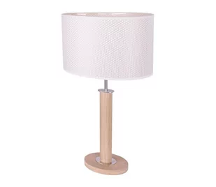 Spot-Light 7017400211524 - Lampa stołowa MERCEDES 1xE27/40W/230V dąb - Lampy stojące - miniaturka - grafika 1