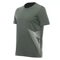 Akcesoria motocyklowe - Koszulka z dużym logo Dainese, koszulka motocyklowa, męska, wspinaczka-bluś/biała, XXL - miniaturka - grafika 1