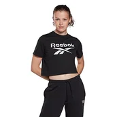Koszulki i topy damskie - Reebok Damska koszulka Ri Crop Tee - miniaturka - grafika 1