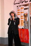 Spodnie sportowe damskie - Spodnie Black Velvet - miniaturka - grafika 1