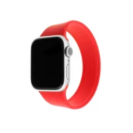 Akcesoria do smartwatchy - Apple Pasek wymienny FIXED Silicone Strap na Watch 42/44mm velikost XL FIXESST-434-XL-RD) Czerwony - miniaturka - grafika 1
